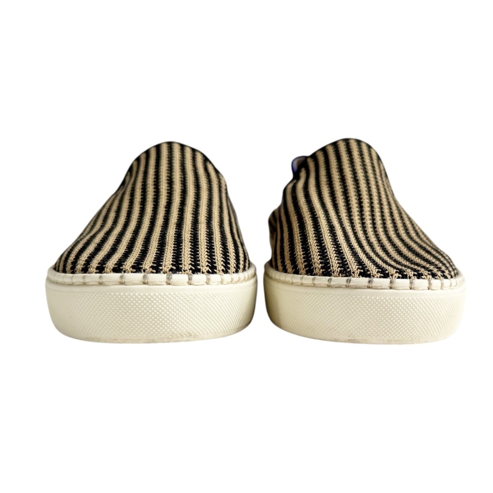 Rothy's The Original Slip On Sneaker in Toffee Stripe Hemp | 10 - Picture 9 of 12